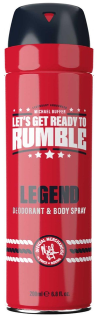 Дезодорант для тіла Rumble Men Legend спрей 200 мл (5060648120275) - зображення 1