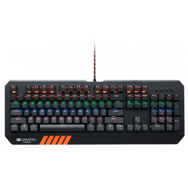 Клавиатура Canyon CND-SKB6-RU Black (CND-SKB6-RU) - изображение 1