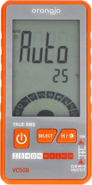 Мультиметр Orangjo VC508 (5350673902510) - зображення 1
