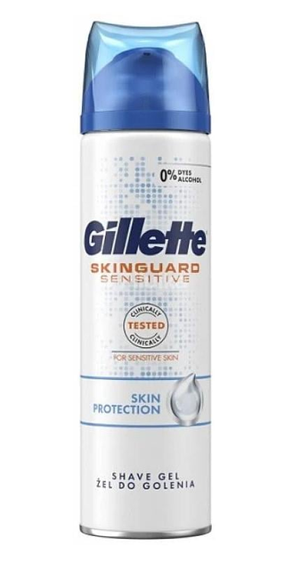 Гель для бритья Gillette SkinGuard Sensitive 200 мл – купить онлайн на ...