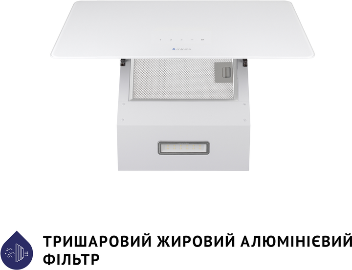 Вытяжка MINOLA HVS 5224 WH 700 LED - изображение 6