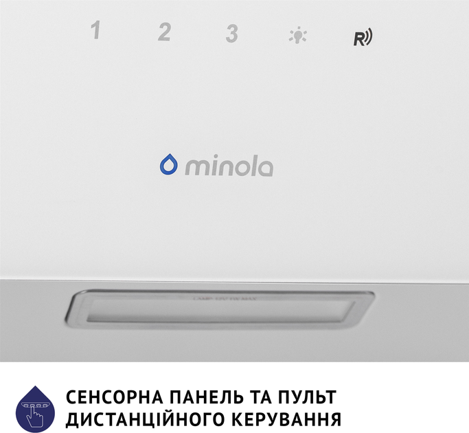 Вытяжка MINOLA HVS 5224 WH 700 LED - изображение 9