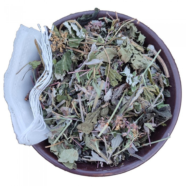 Чай трав'яний від бронхіту 100г + 15 фільтр мішечків Карпатський натуральний Лісосад - зображення 1