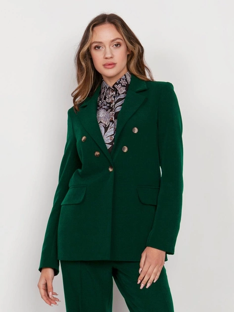 Піджак подовжений жіночий Lanti Jacket ZA121 42/44 Зелений (5904252720523) - зображення 1