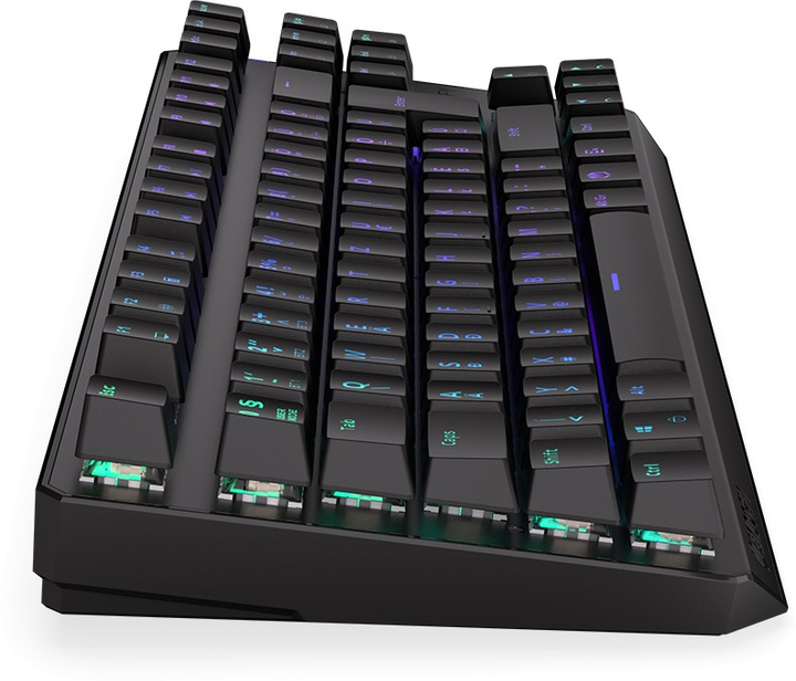 Klawiatura bezprzewodowa Endorfy Thock TKL HU Kailh Box Red Wireless Black (EY5E006) - obraz 6