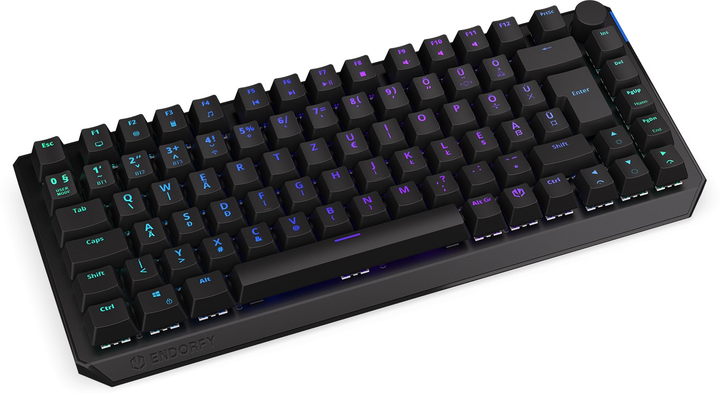 Клавіатура бездротова Endorfy Thock 75% HU Kailh Box Black Wireless Black (EY5E008) - зображення 4