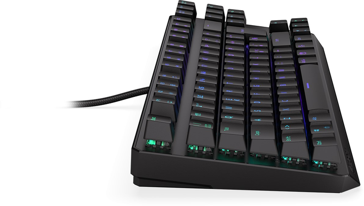 Klawiatura przewodowa Endorfy Thock TKL IT Kailh Red USB Black (EY5G004) - obraz 6