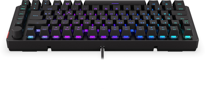 Клавіатура дротова Endorfy Thock 75% IT Kailh Red USB Black (EY5G007) - зображення 3
