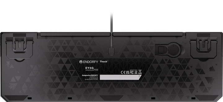 Клавіатура дротова Endorfy Thock IT Kailh Brown USB Black (EY5G009) - зображення 13