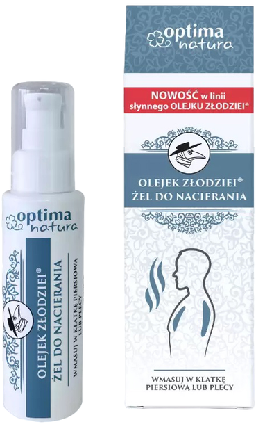 Żel Optima Natura Olejek Złodziei do nacierania klatki piersiowej i pleców 75 ml (5904730293785) - obraz 1