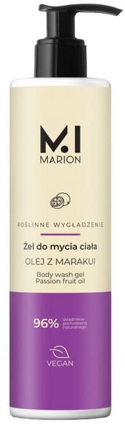 Żel do mycia ciała Marion Mi - Roślinne Wygładzenie z olejem z marakui 300 ml (5902853065470) - obraz 1