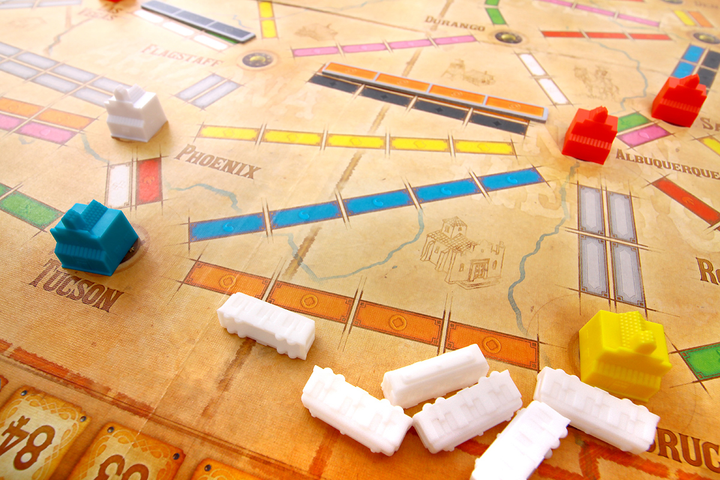 Dodatek do gry planszowej Rebel Ride the Train Map Collection 6 France and The Wild West (0824968211281) - obraz 7