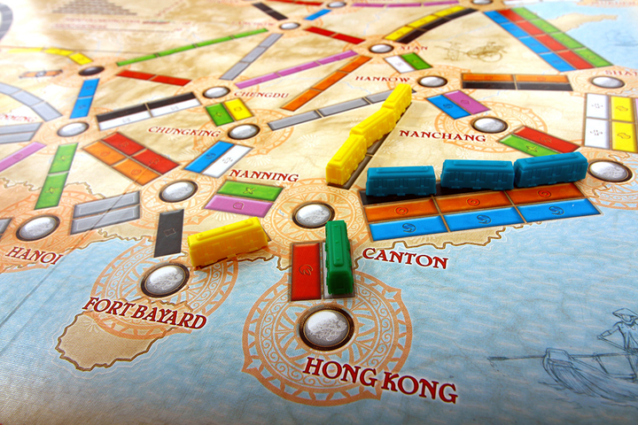 Dodatek do gry planszowej Rebel Ride the Train Map Collection 1 Asia (0824968721131) - obraz 4