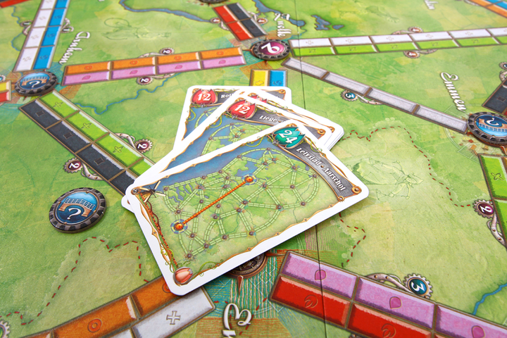 Додаток до настільної гри Rebel Ride the Train Map Collection 4 Netherlands (0824968721209) - зображення 3