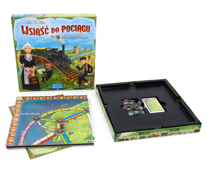 Додаток до настільної гри Rebel Ride the Train Map Collection 4 Netherlands (0824968721209) - зображення 7