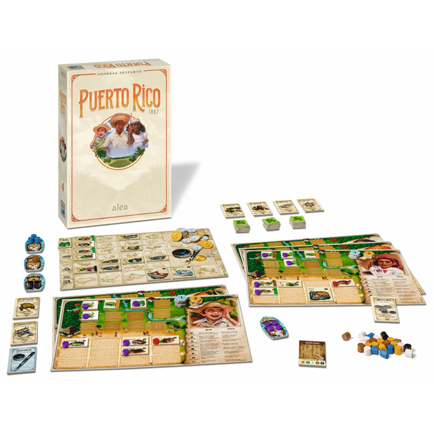 Настільна гра Ravensburger Alea Puerto Rico Strategy (4005556275212) - зображення 2