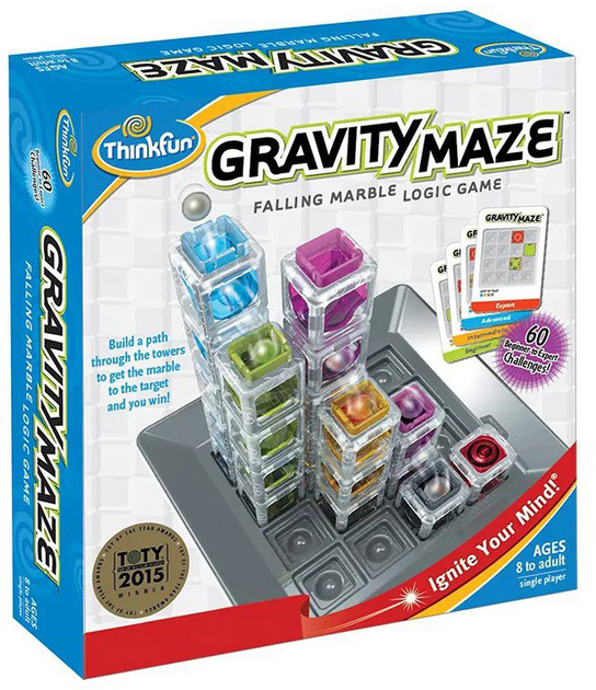 Gra planszowa Ravensburger ThinkFun Gravity Maze (4005556764075) - obraz 1
