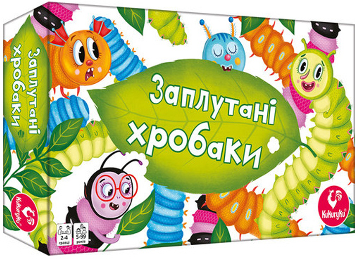 Настільна гра Promatek Кукурику Заплутані черви українська версія (5901738564541) - зображення 1