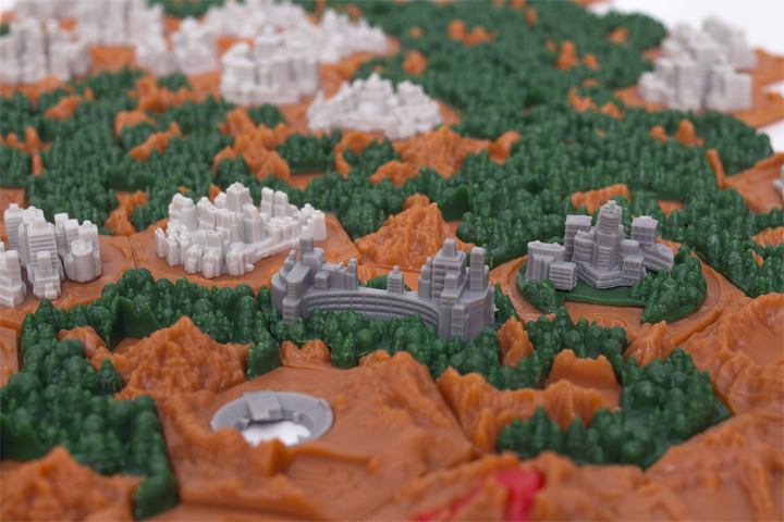Набір доповнень до настільної гри Rebel Terraformation of Mars Big Storage Box + 3D Elements (5902650615861) - зображення 10
