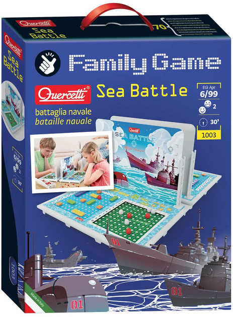 Настільна гра Quercetti Sea Battle (8007905010037) - зображення 1