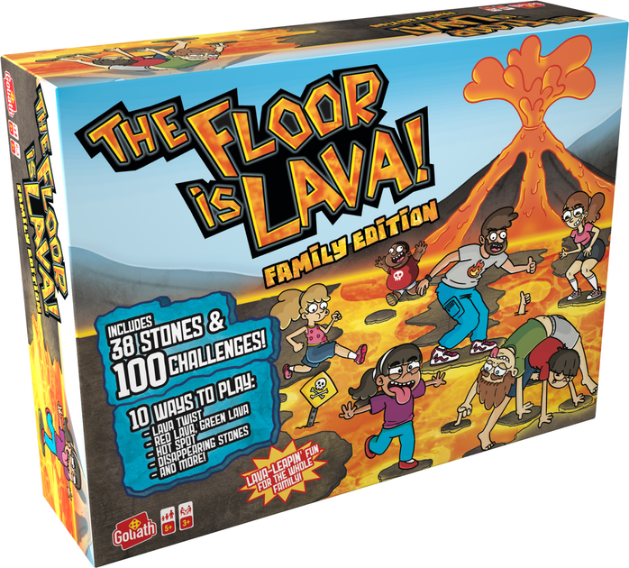 Настільна гра Goliath The Floor is Lava (8720077262782) - зображення 2
