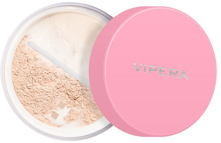 Puder Vipera Face Eco transparentny sypki rozświetlający 014 15 g (5903587420146) - obraz 1