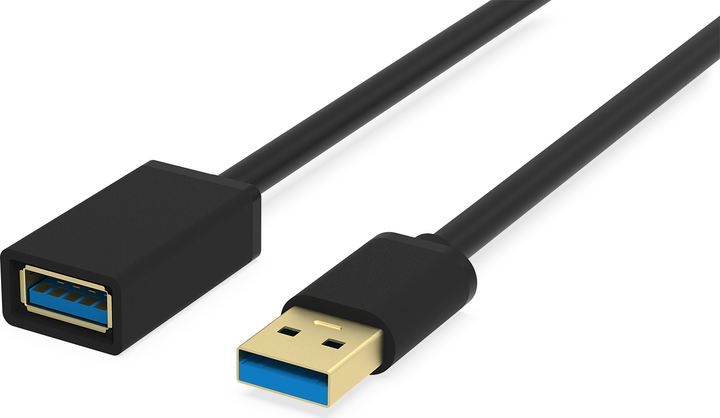 Przedłużacz Krux USB 3.0 Typ A 1.5 m 3 A (KRX0053) - obraz 5