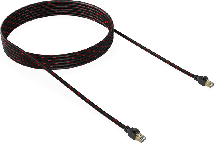 Kabel Krux RJ-45 dla graczy KAT.7 S/FTP 5 metrów 10 GB/s (KRX0055) - obraz 1