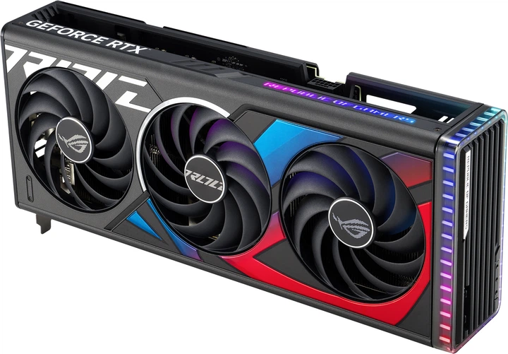 Видеокарта ASUS PCI-Ex GeForce RTX 4070 Ti SUPER ROG Strix OC