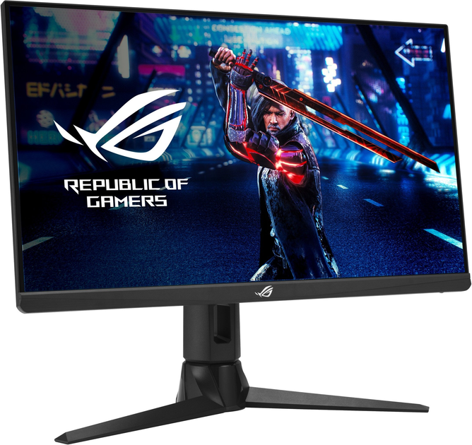 Монітор ASUS 24.5' ROG Strix XG259QN 2xHDMI, DP, 2xUSB, Audio, IPS, 380Hz, 0.3ms, sRGB 99%, FreeSync, Pivot, HDR400 (90LM07J0-B02370) - изображение 2