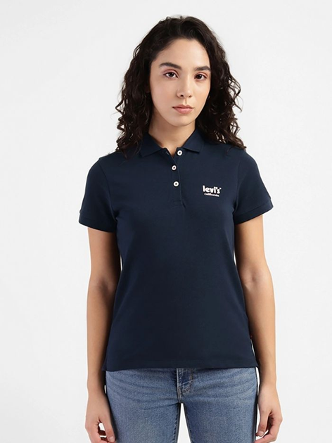 Koszulka polo damska Levi's 871740023 S Czarna (5401039577856) - obraz 1