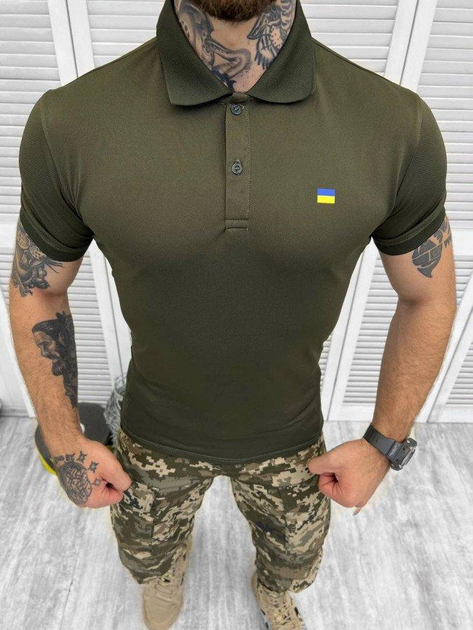 Поло Олива Ukraine 2XL - изображение 2