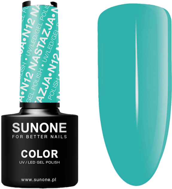 Гель-лак для нігтів Sunone UV/LED Gel Polish Color N12 Nastazja 5 мл (5903332084067) - зображення 1