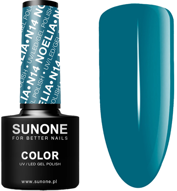 Гель-лак для нігтів Sunone UV/LED Gel Polish Color N14 Noelia 5 мл (5903332084074) - зображення 1