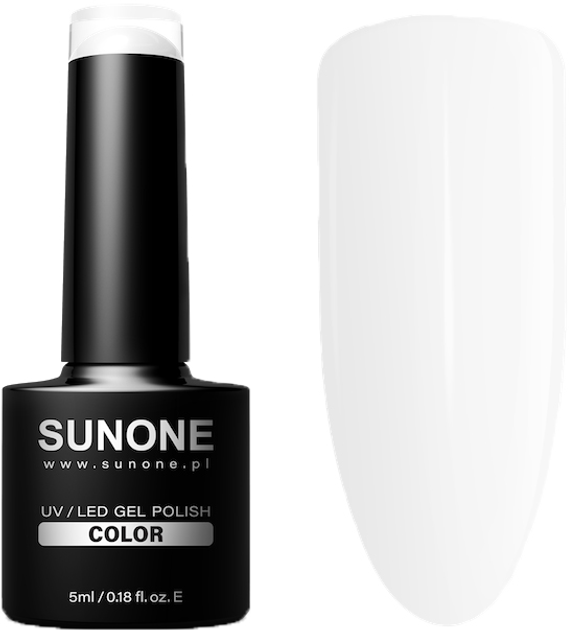 Гель-лак для нігтів Sunone UV/LED Gel Polish Color B01 Blanka 5 мл (5903332080076) - зображення 1