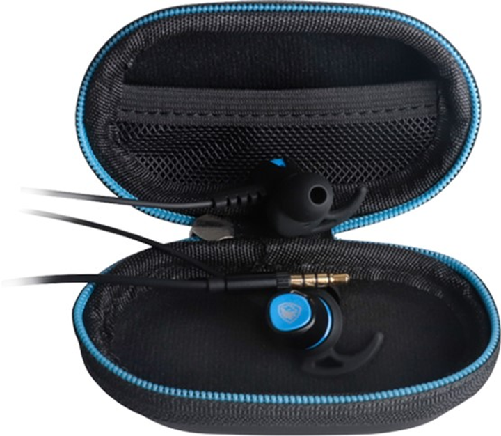 Słuchawki Sades SA-606 Wings 20 Black/Blue (SA-606/BK) - obraz 8