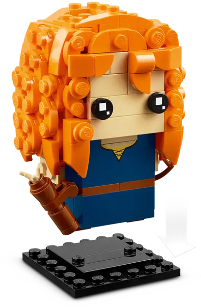 Zestaw klocków LEGO BrickHeadz Vaiana i Merida 410 elementów (40621) - obraz 5