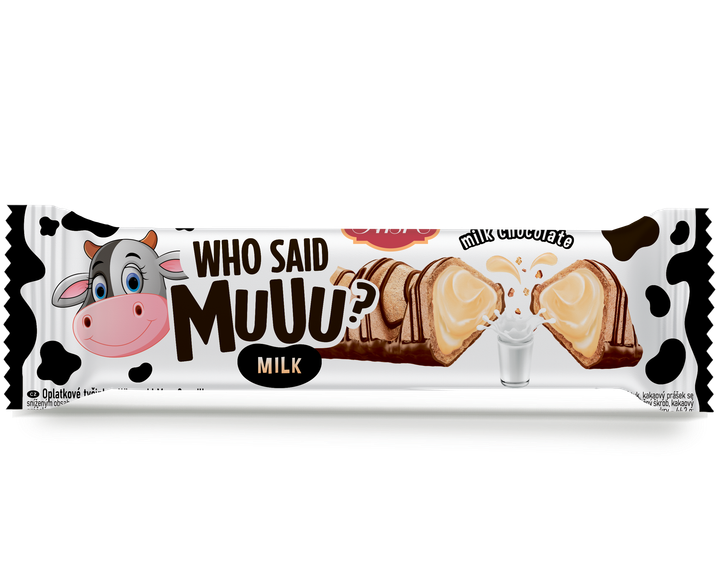 Батончик "Who said muuu???"milk 22г - Фото 1 Батончик "Who said muuu???"milk 22г - изображение 1