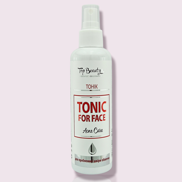 Успокаивающий тоник для проблемной кожи Top Beauty Tonic for Face Acne Care 200 мл - изображение 5
