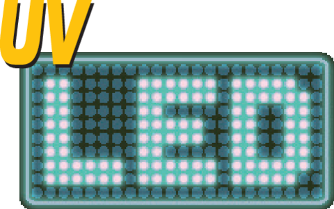 Ультрафіолетовий ліхтар UV YATO YT-08581 51 LED з захисними окулярами - зображення 4