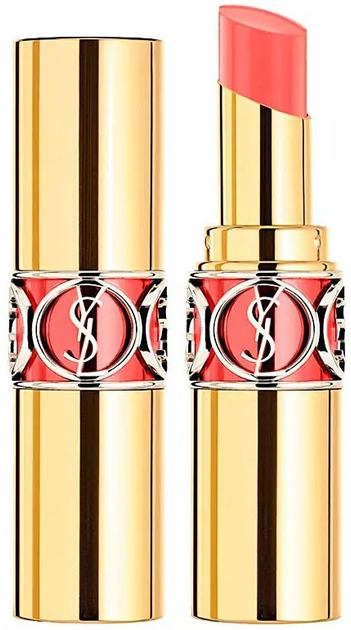 Помада Yves Saint Laurent Rouge Volupte Shine Lipstick 15 Corail Intuitive 4.5 г (3365440237681) - зображення 1