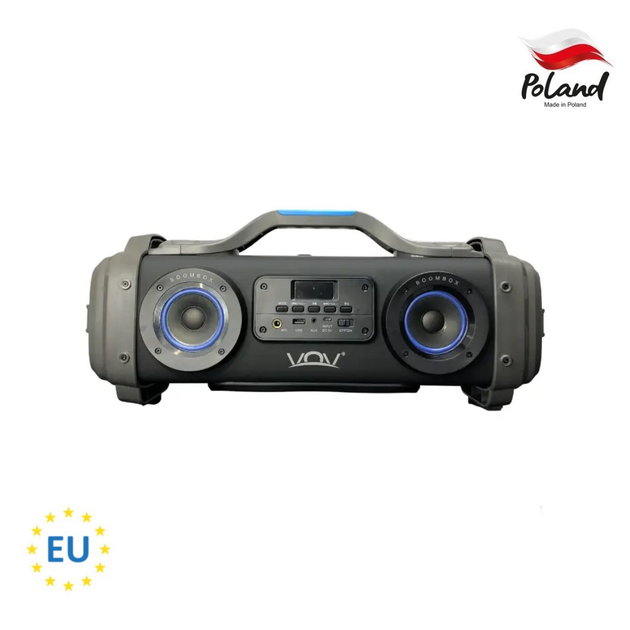 Портативный Бумбокс Soundmax On-The-Go ZXX-7979 c радиомикрофоном