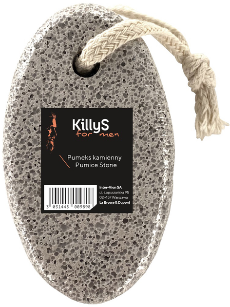 Pumeks kamienny KillyS For Men Pumice Stone 1 szt (3031445009898) - obraz 1