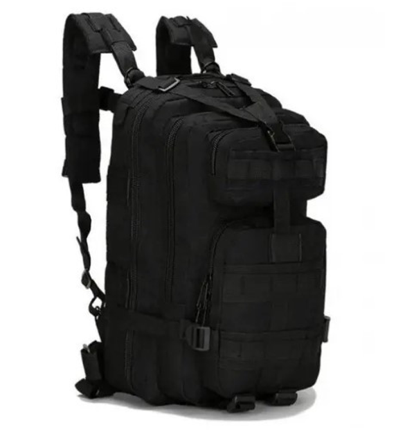 Тактический рюкзак на 25 л D3-GGL-104 Черный - изображение 1