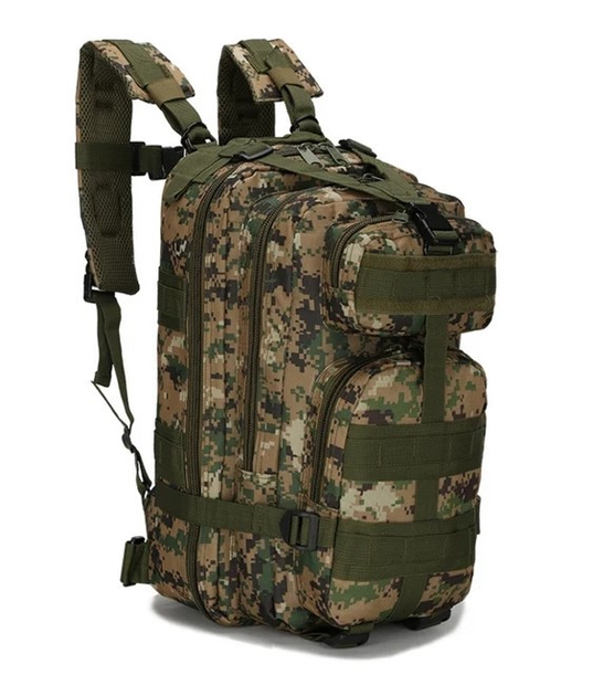 Тактический рюкзак на 35 л D3-GGL-207 Зеленый пиксель - изображение 2