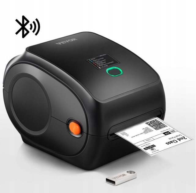 Принтер этикеток термо-принтер VEVOR Y468BT Bluetooth - изображение 4