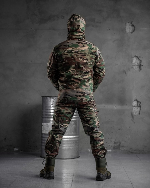 Тактичний теплий військовий комплект Jaker ( Куртка + Штани ), Камуфляж: Мультикам, Розмір: M - зображення 2