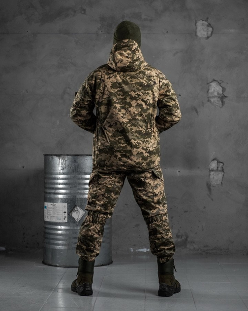 Тактический зимний теплый военный комплект Grade ( Куртка + Штаны ), Камуфляж: Пиксель, Размер: XXL - изображение 2