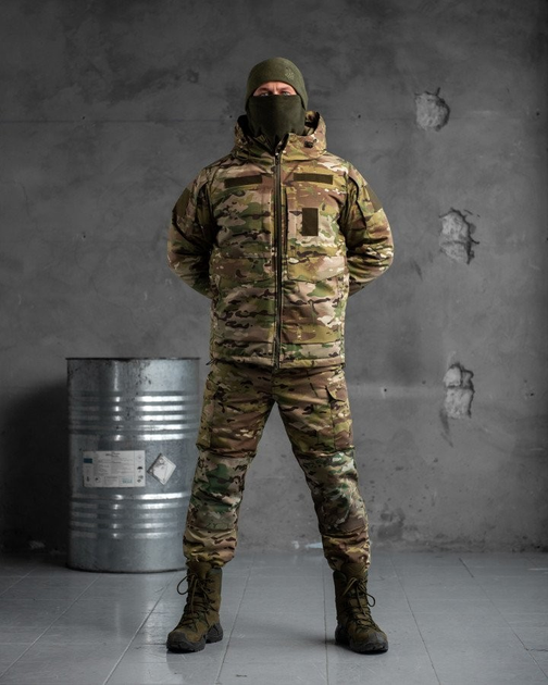 Тактический зимний теплый военный комплект Grenade ( Куртка + Штаны ), Камуфляж: Мультикам, Размер: XXL - изображение 1