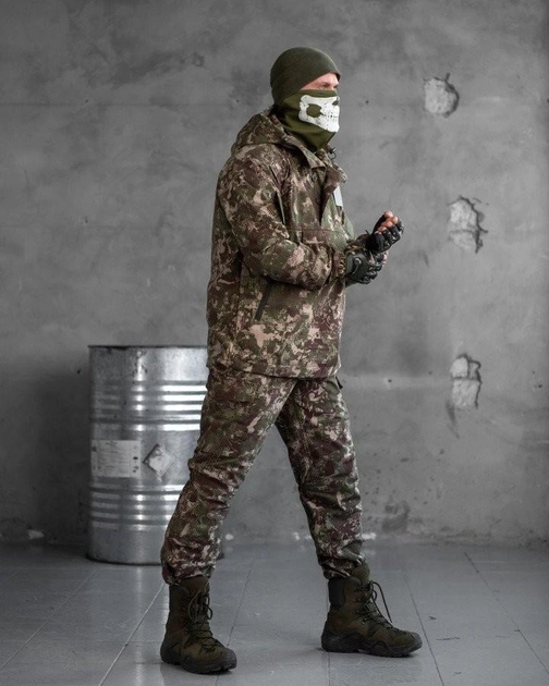 Тактический зимний военный комплект горка Sparky ( Куртка + Штаны ), Камуфляж: Мультикам, Размер: 46 - изображение 2